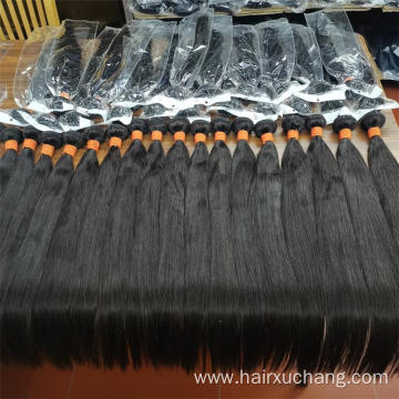 10A Malaysian Indian Virgin Hair Bundles with Closure